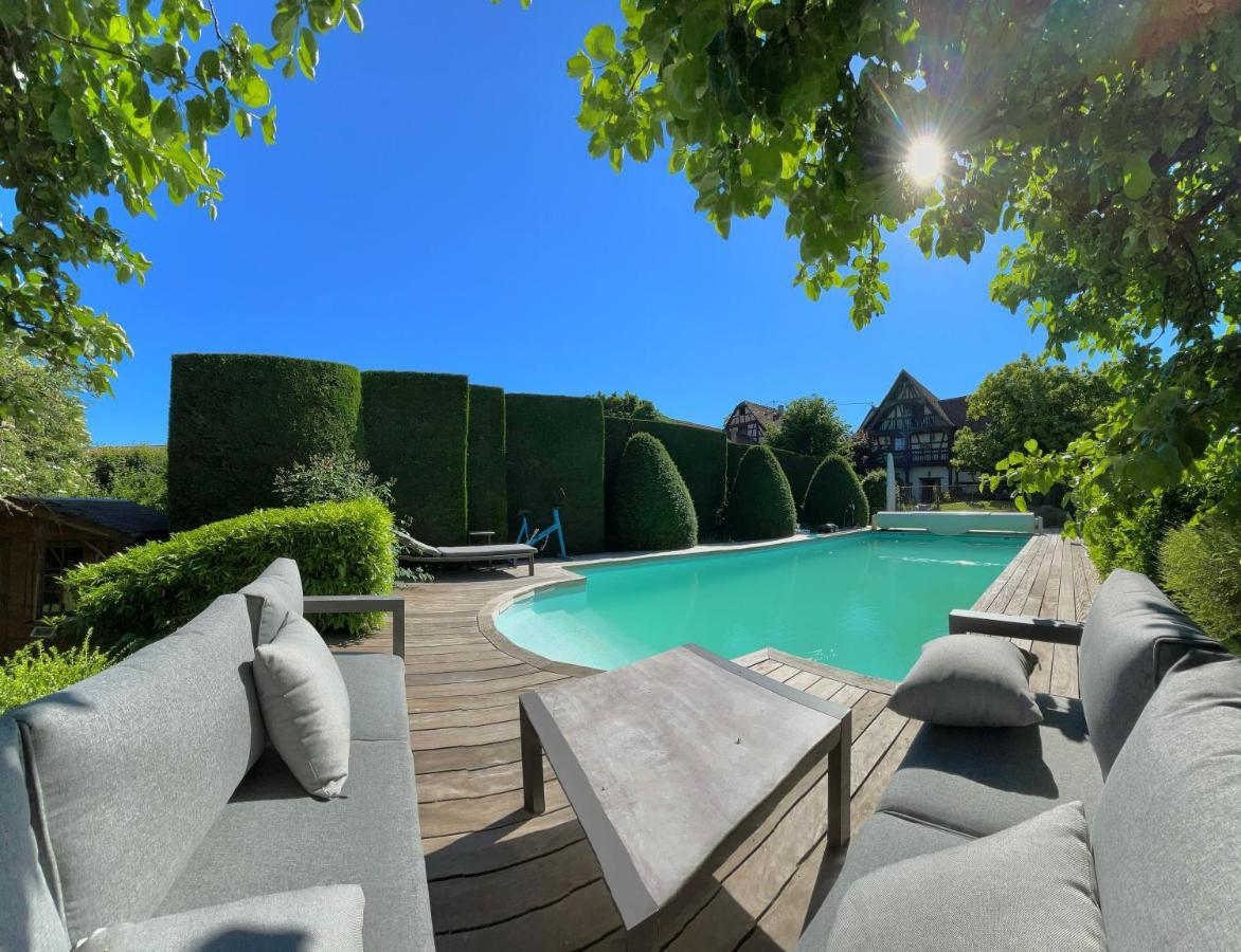 La Cour De Lise Maison D'Hotes Et Spa Willgottheim Exteriör bild